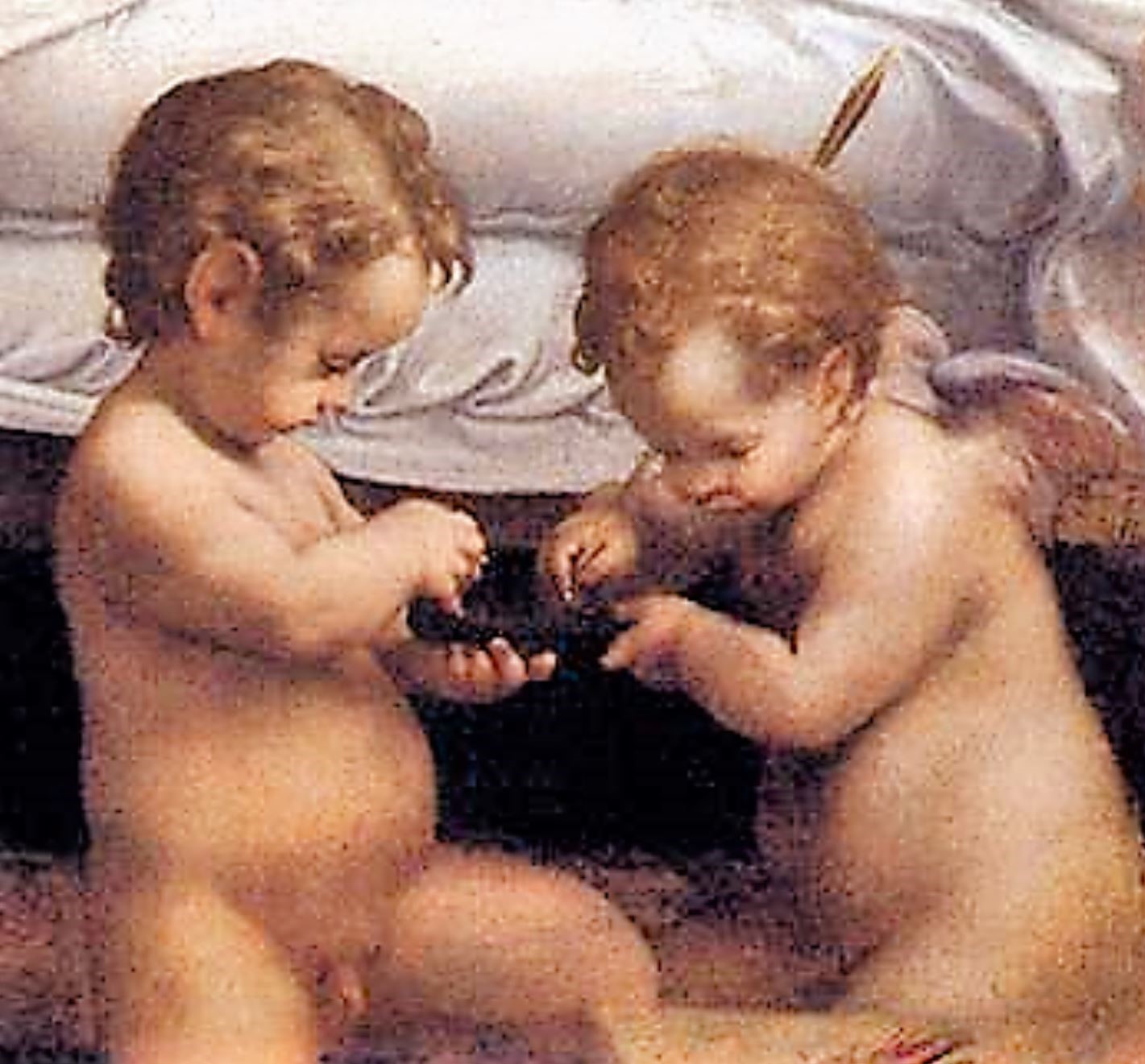 correge 1530 ca danae Galleria Borghese 158 x 189 cm amours