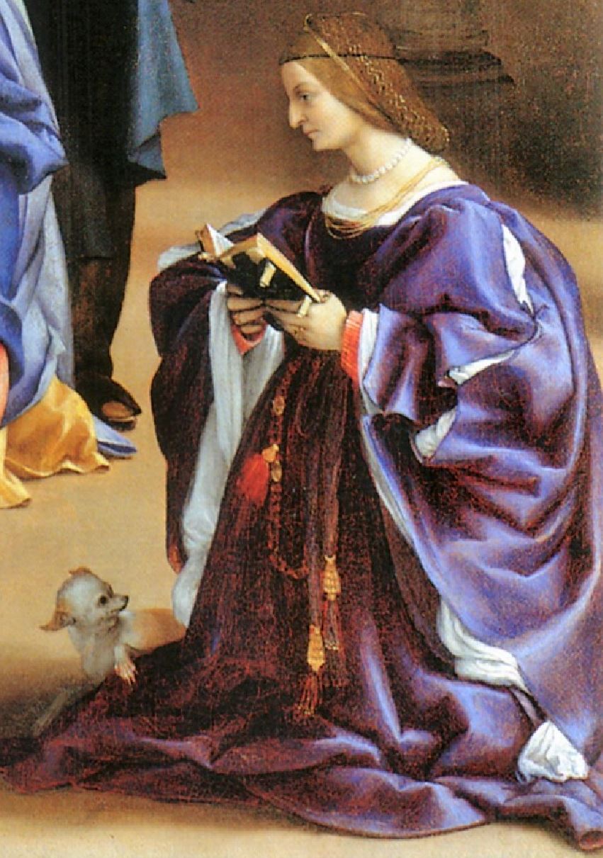 Lotto 1521 Christ taking leave o fhis mother avec Elisabetta Rota Gemaldegalerie, Berlin detail epouse