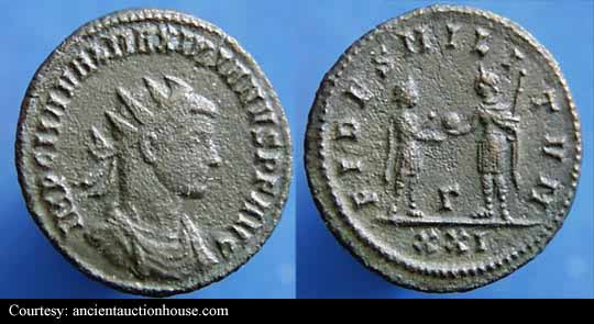 285-286 Antonianus de Maximien RIC 583 Siscia