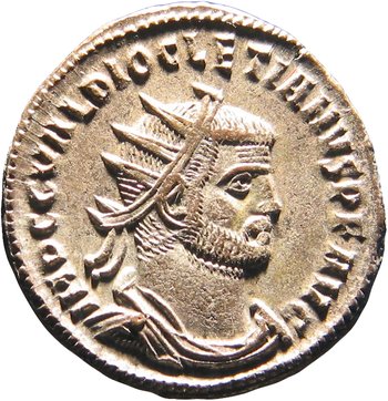 293-95 antoninien RIC V Diocletian 322 A
