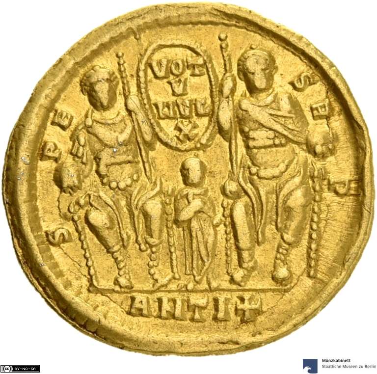367-75 Valens Solidus RIC IX Antioch 20G B