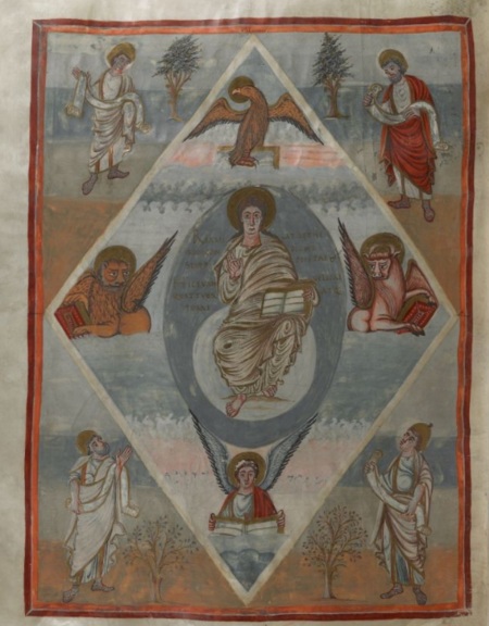 Bible de Moutier-Grandval. Londres-British Museum, Ms. Add. 10546, f 352v