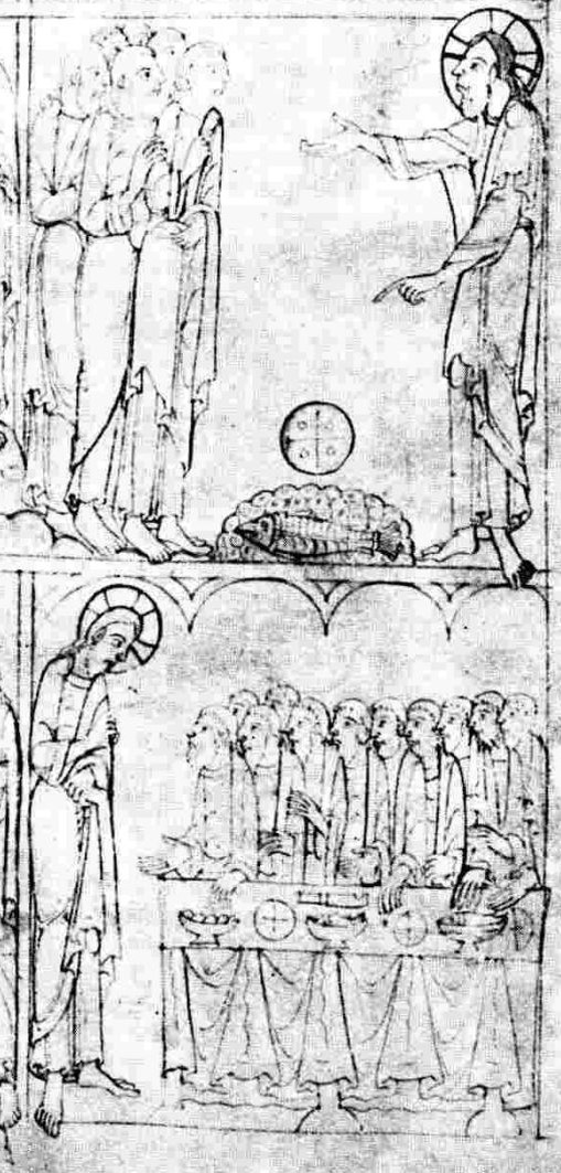 Bury St. Edmunds 1135 ca Pembroke College MS 120 fol 5r