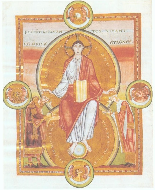 Codex_Caesareus Heinrich III und Agnes 1045