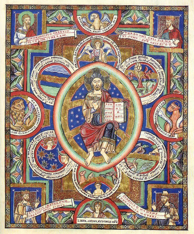 Evangeliaire d’Henri le Lion, vers 1188, Bibliotheque d’Etat de Baviere