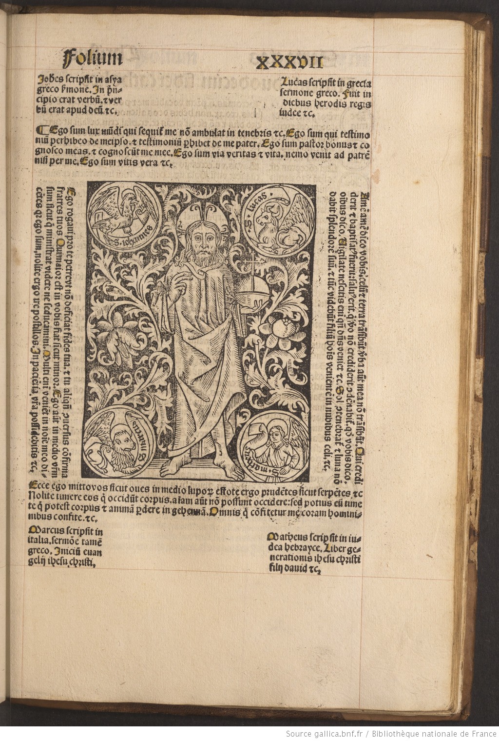 Fasciculus temporum Rolevinck, Werner 1495 fol 37 gallica