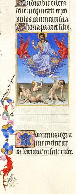 Tres Riches Heures du Duc de Berry 1411-16 Musee Conde MS 65 F34v