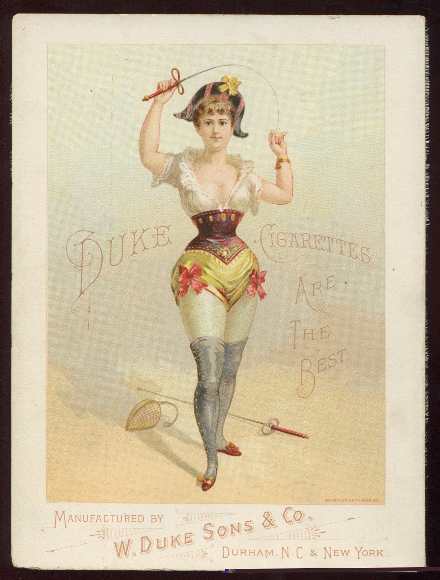 1888 A32 Duke Sporting Girls Tobacco