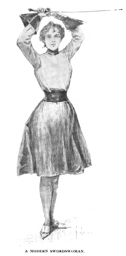 1897 A Modern sportswoman From Munsey’s Magazine