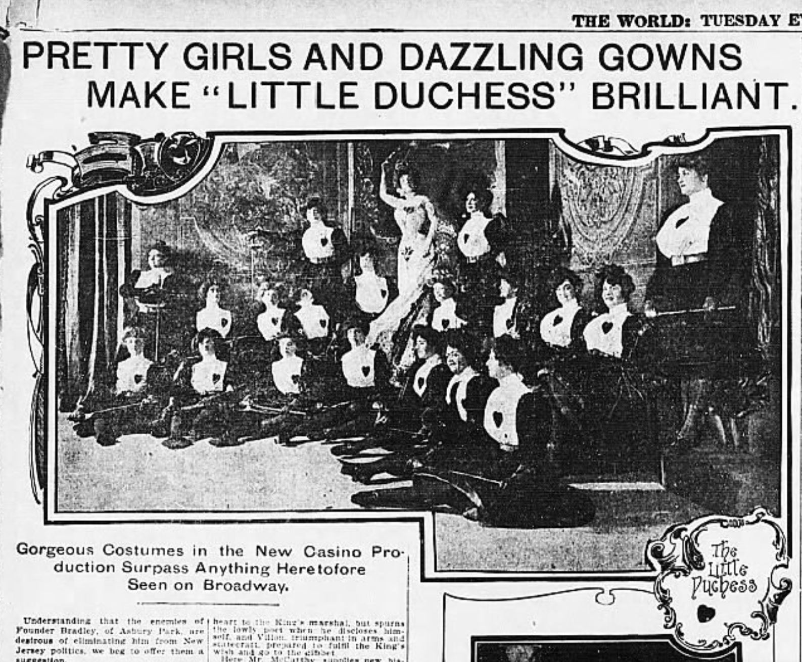 1901 Oct 15 The little duchess The World Evening NY