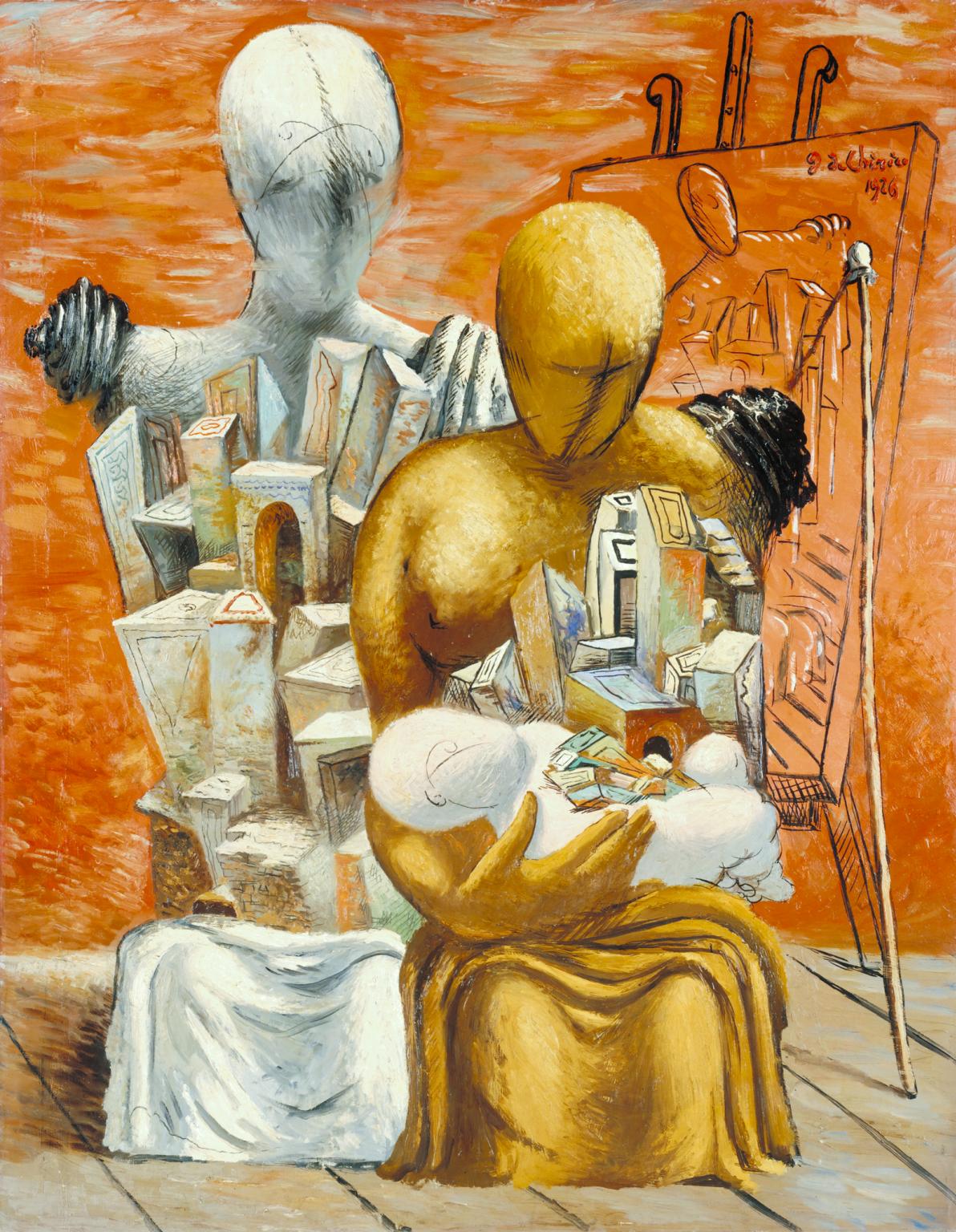 The Painter's Family 1926 by Giorgio de Chirico 1888-1978