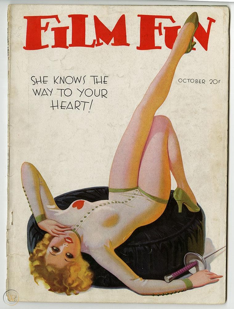 1933 oct-film-fun-magazine ENOCH BOLLES