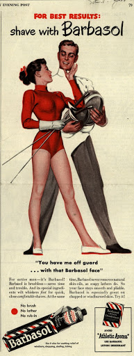 1949 barbasol advertisement Barbasol Shave Cream 1