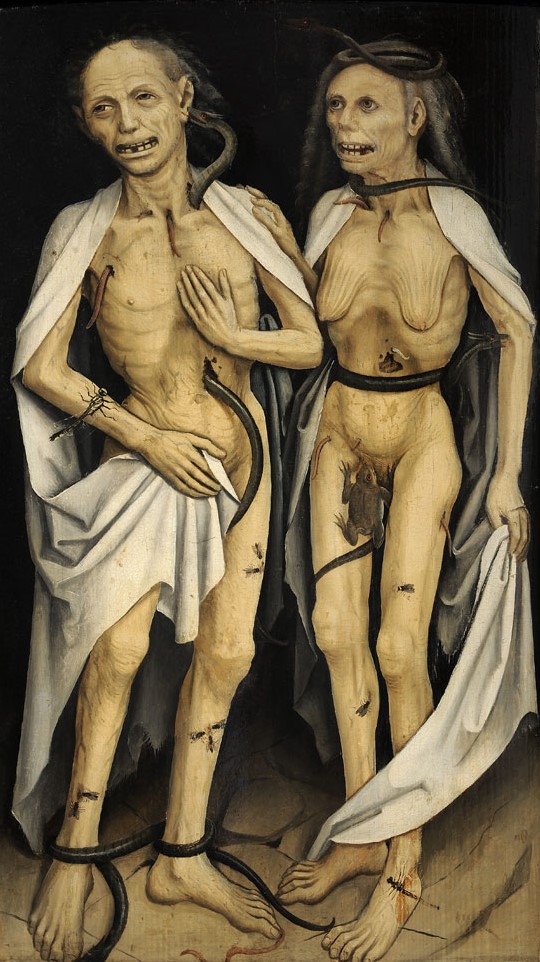 Anonyme 1470 ca, Les Amants trépassés, Strasbourg, Musée de l’œuvre Notre-Dame