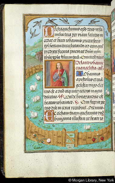Book of Hours, Bruges, ca. 1500 Morgan Library MS M.390 fol. 176v