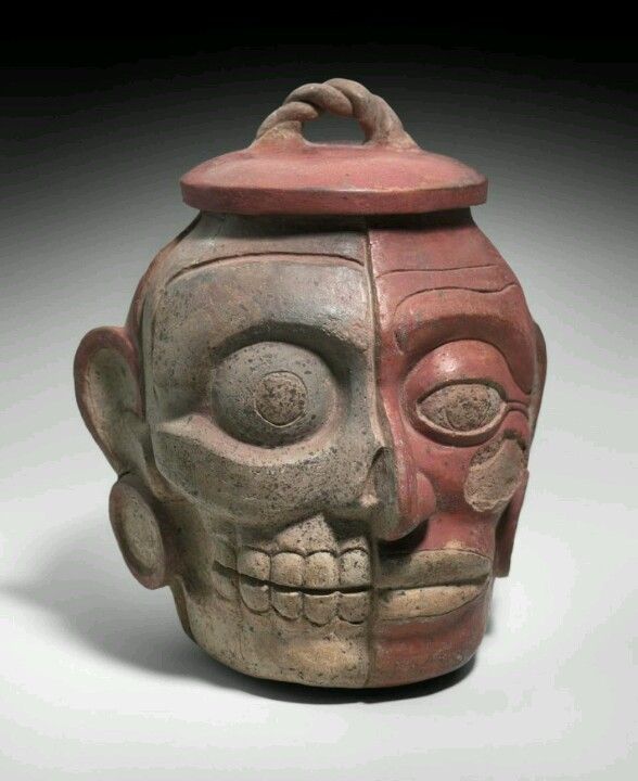 Culture Maya human head effigy pot Ca. 600-850 A.D Boston’s Museum of Fine Art