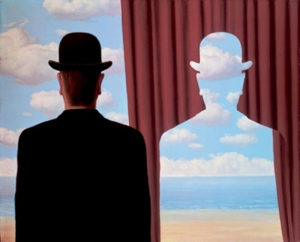 Decalcomanie Magritte 1966