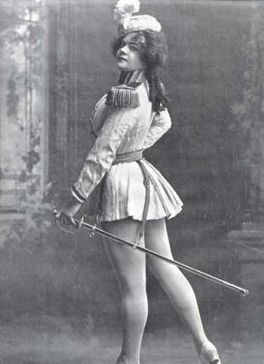 Eva Tanguay , revue de 1909 à Montreal