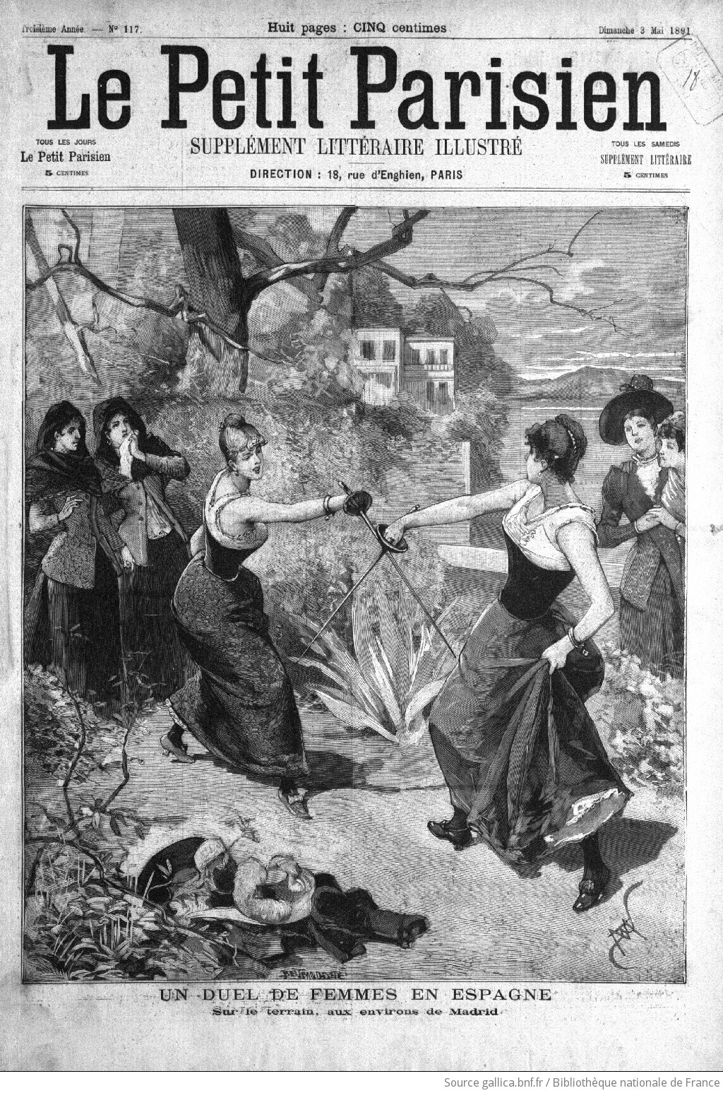 Le_Petit_Parisien_Supplément_littéraire Illustré 3 mai 1991 gallica