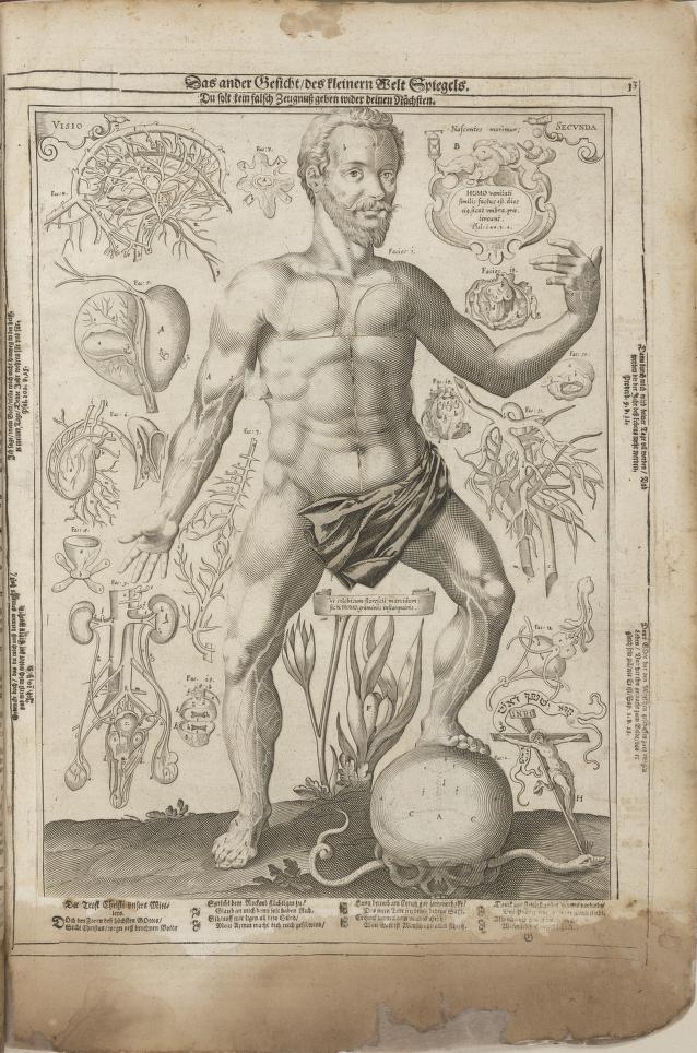 Lucas Killian 1619 Visio catoptri Microcosmici secunda edition 1661