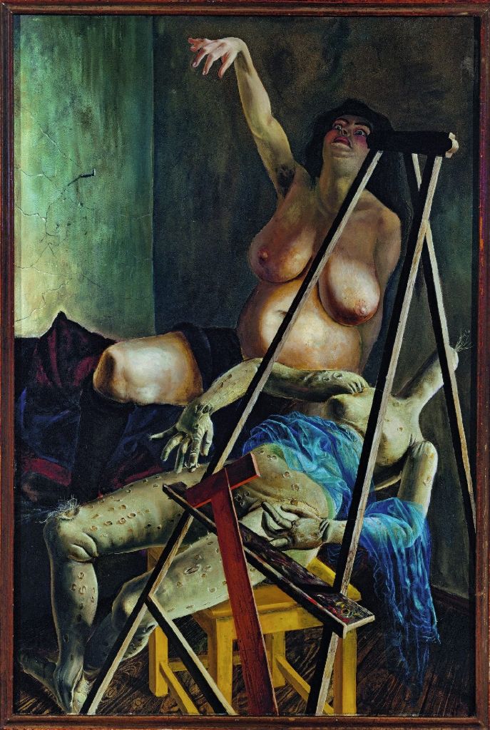 Otto Dix, Stilleben im Atelier (Still Life in the Studio), 1924 Stuttgart, Kunstmuseum Stuttgart