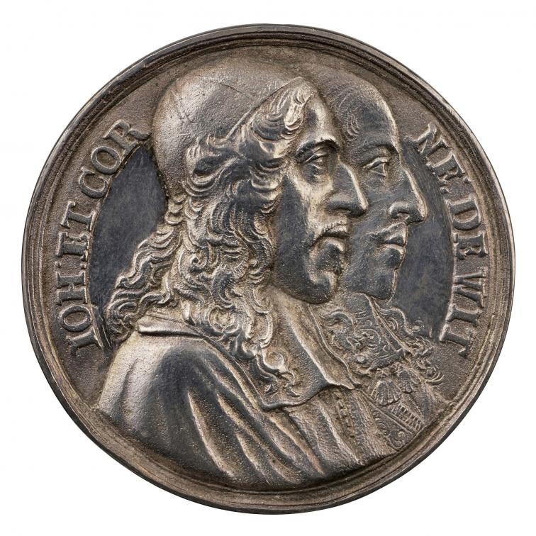 1672 Cornelius de Witt and Johann de Witt Frick Collection recto