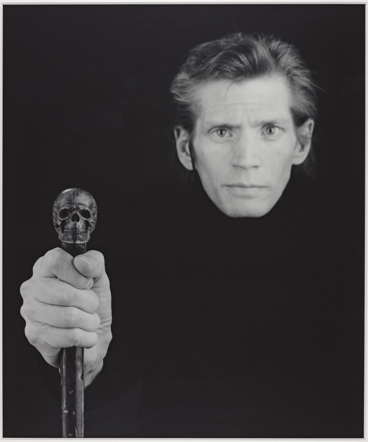 Self Portrait 1988 by Robert Mapplethorpe 1946-1989