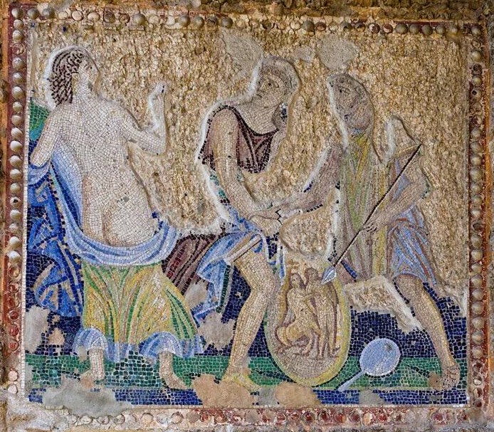 Achille a Skyros VI.7.23 Pompei Mosaic