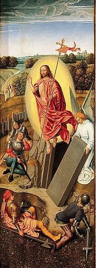 Follower-of-Hans-Memling Triptych of the Crucifixion Frans Hals Museum