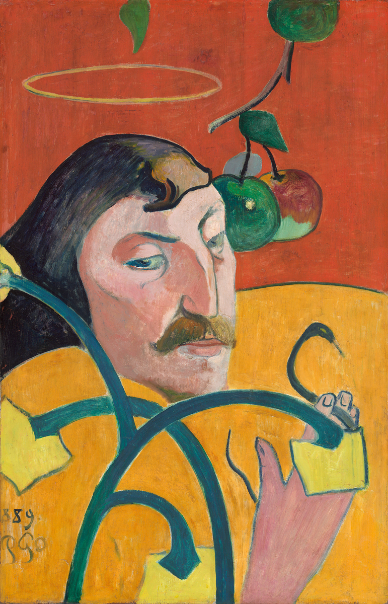 Gauguin-1889-AUTOPORTRAIT-A-L’AUREOLE-Chester-Dale-Collection