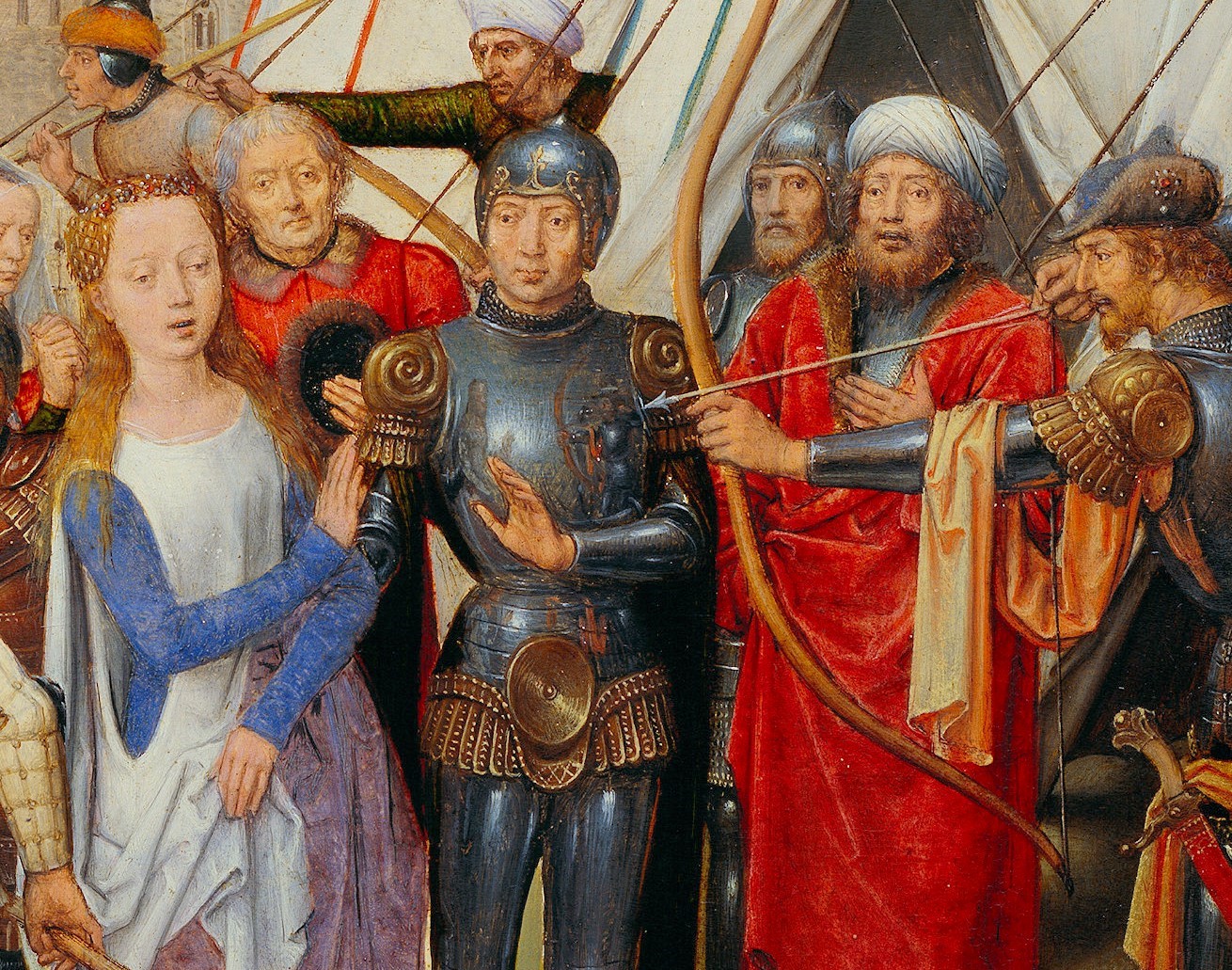 Martyrdom of the Saint Ursula, by Hans Memling