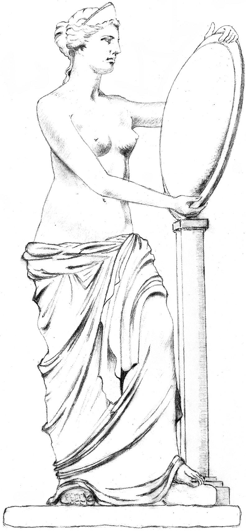 Venus de Milo. Retitution par Marianne Hamiaux