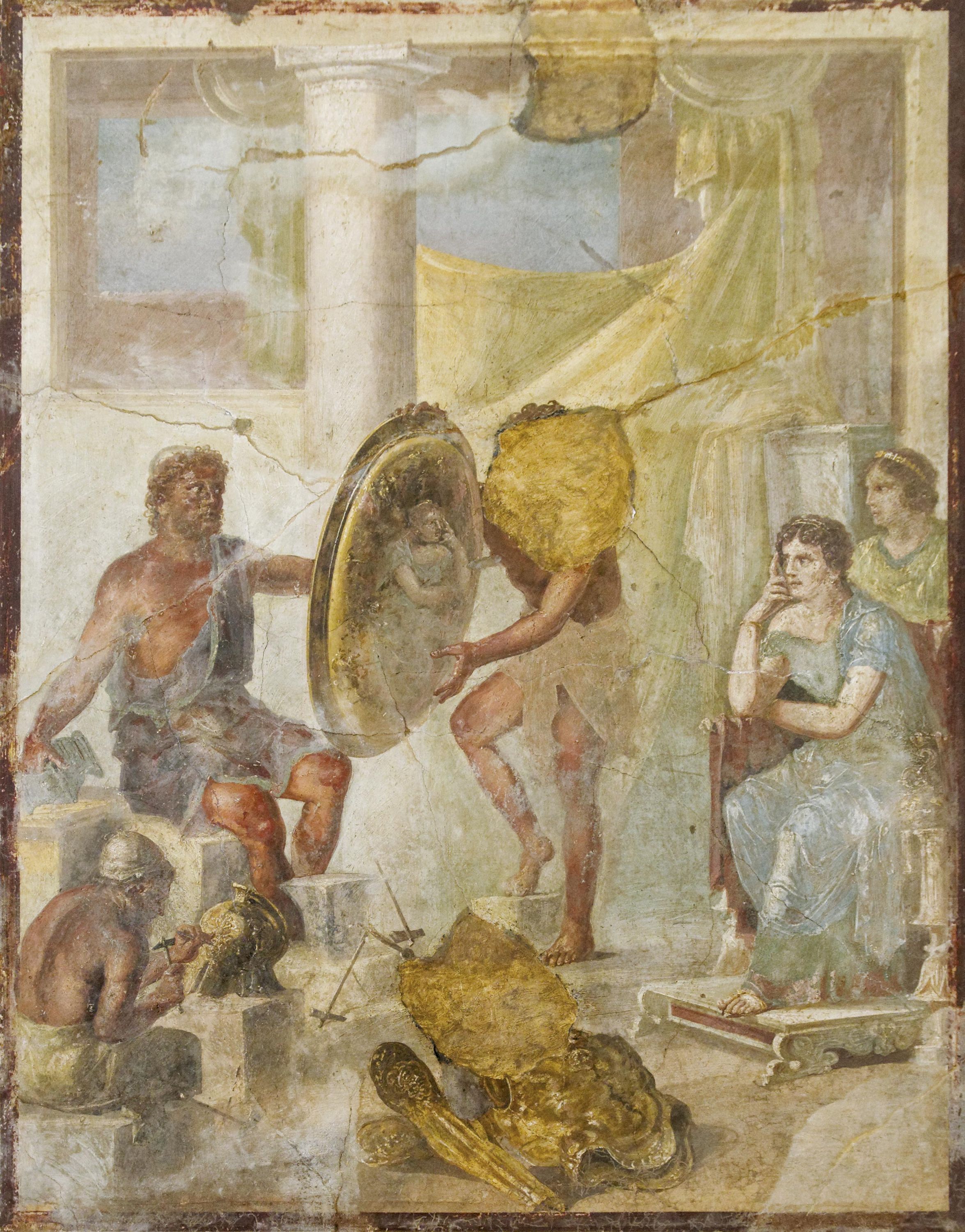 triclinium de la maison de Paccius Alexander Pompeii IX 1. 7, inv 9529, Naples National Archaeological Museum
