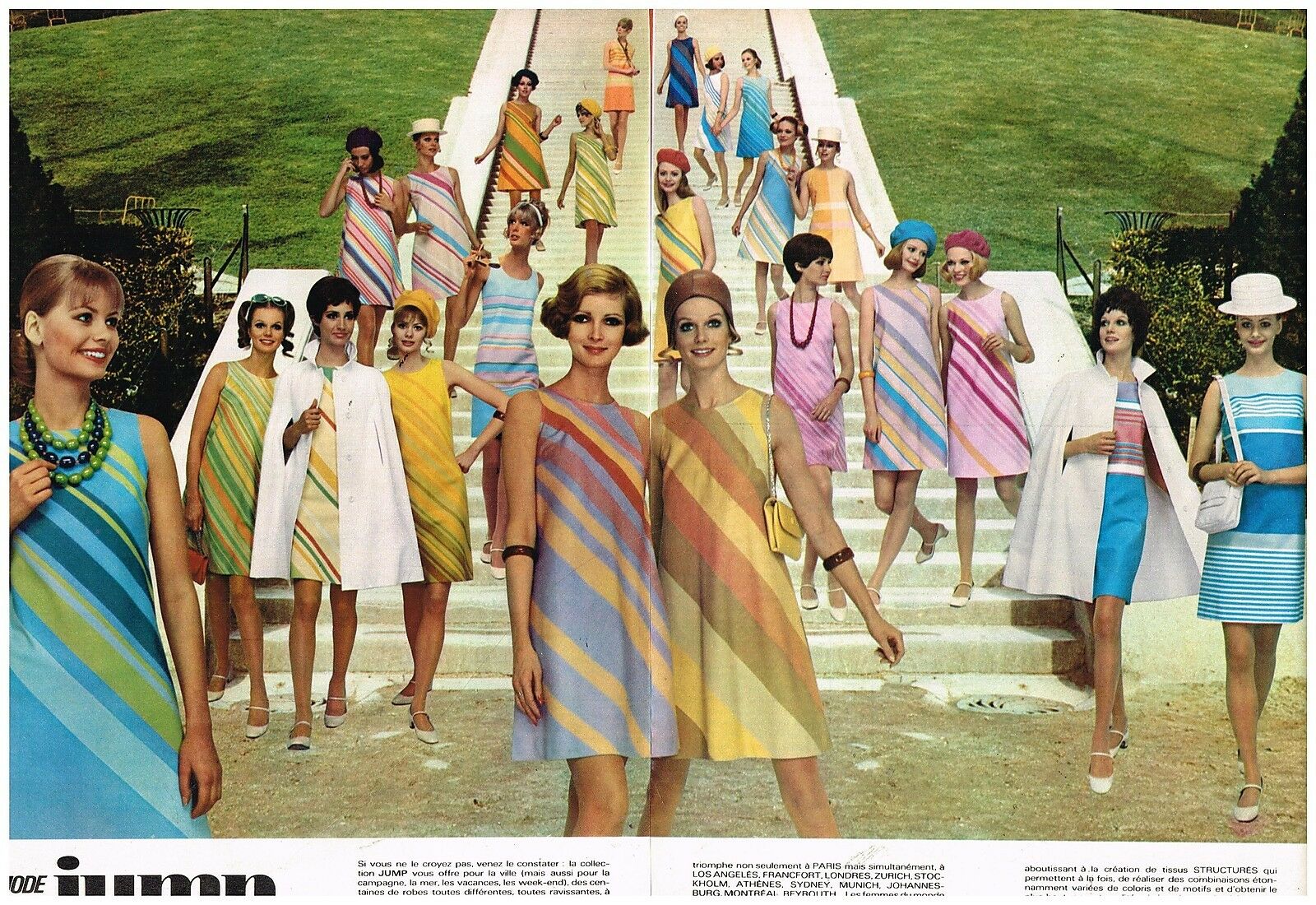 1968 Pret à porter Robes Jump