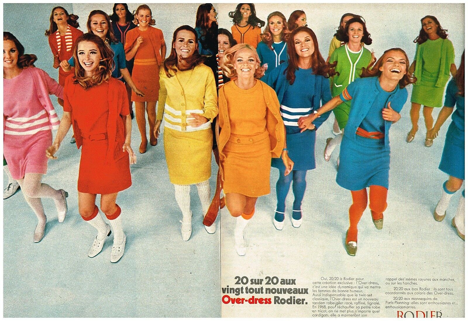 1968 RODIER Over-dress