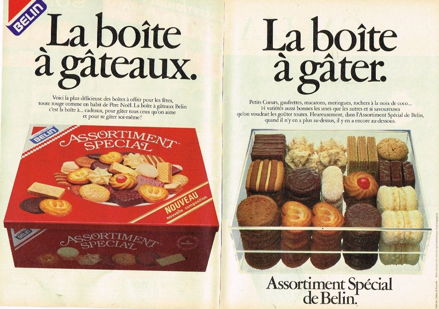 1983 Les Biscuits Assortiment spécial Belin