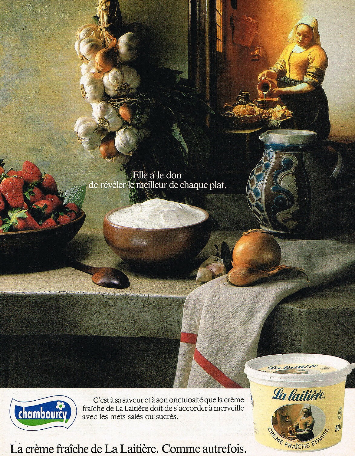 1996 CHAMBOURCY La laitiere
