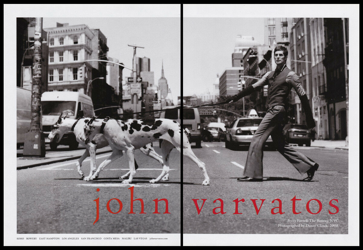 2008 Perry Farrell from Jane's Addiction for John Varvatos