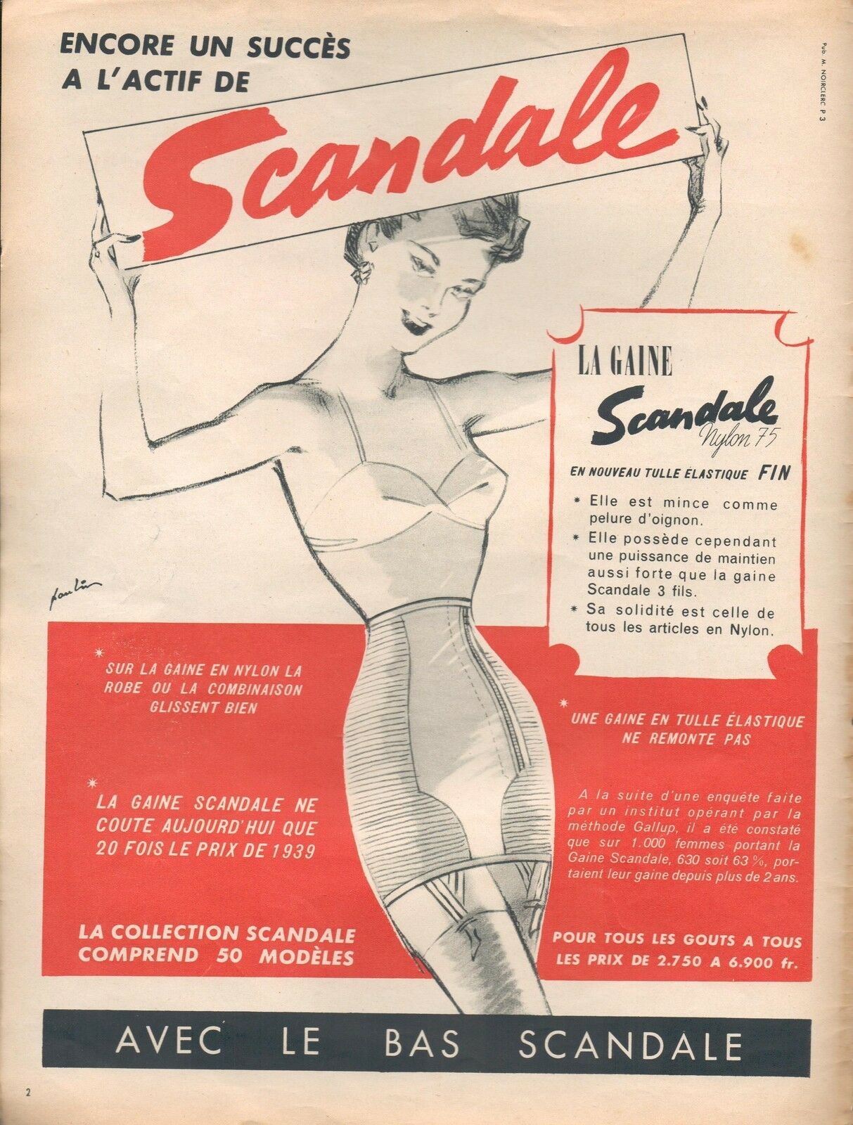 Scandale 1952 Maurice Paulin B2
