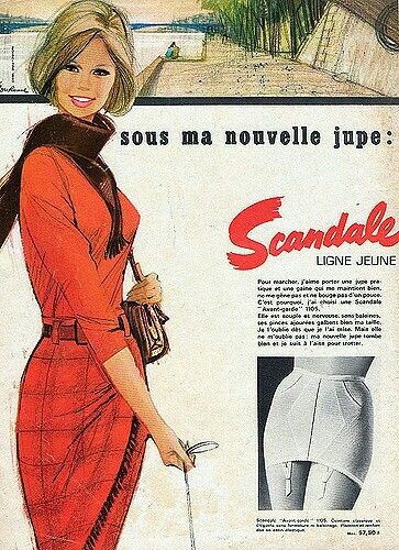 scandale 1965 pierre-couronne A5 jupe