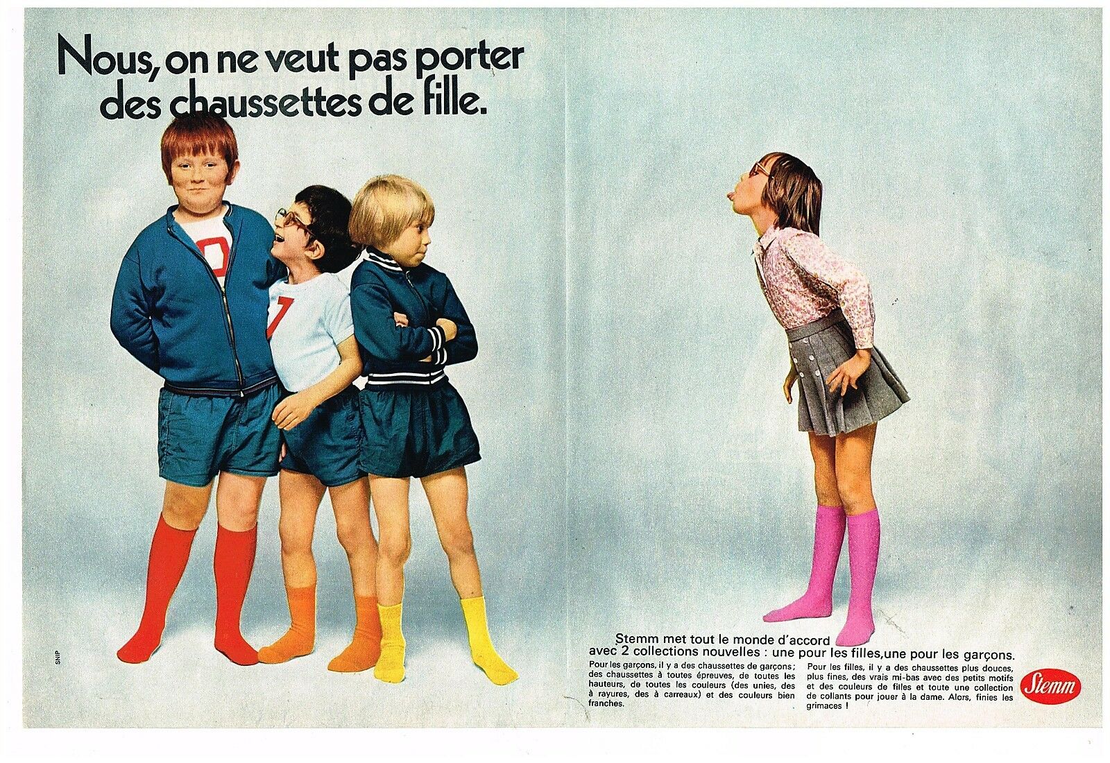 1970 Chaussettes Stemm