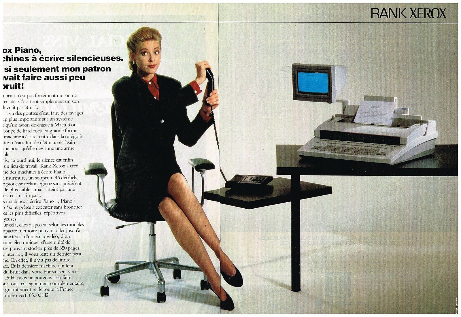 1989 La Machine à ecrire Xerox Piano
