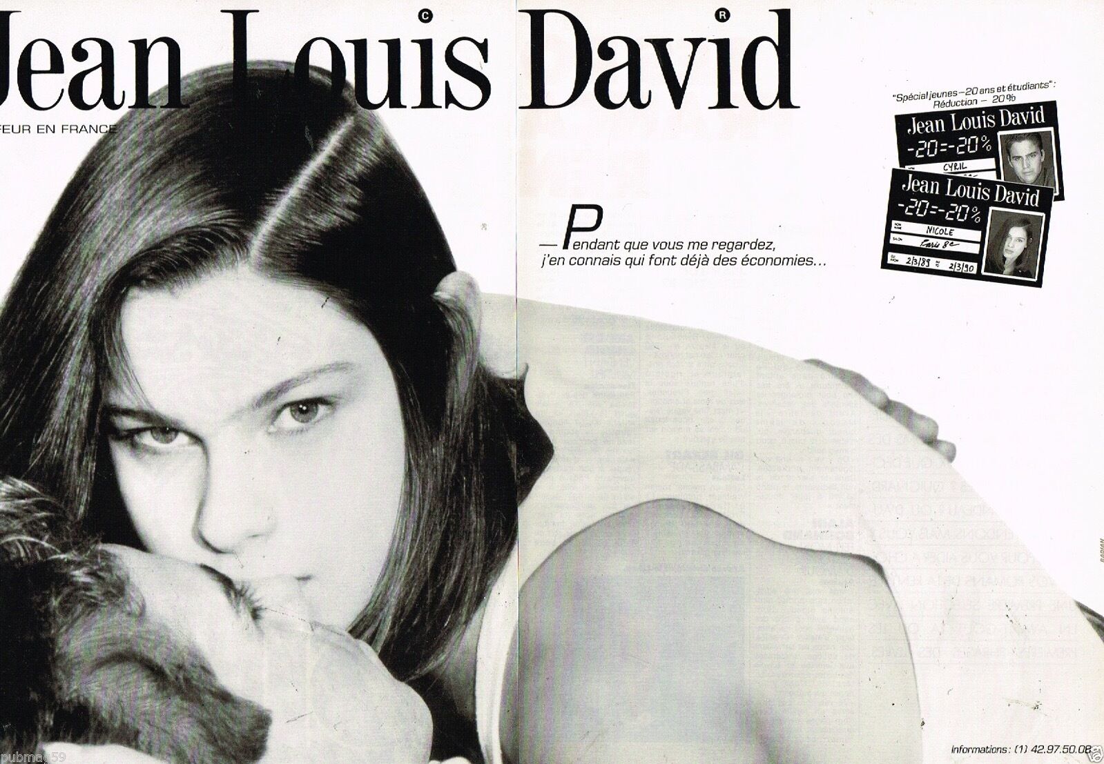 1989 salon de coiffure Jean-Louis David C1