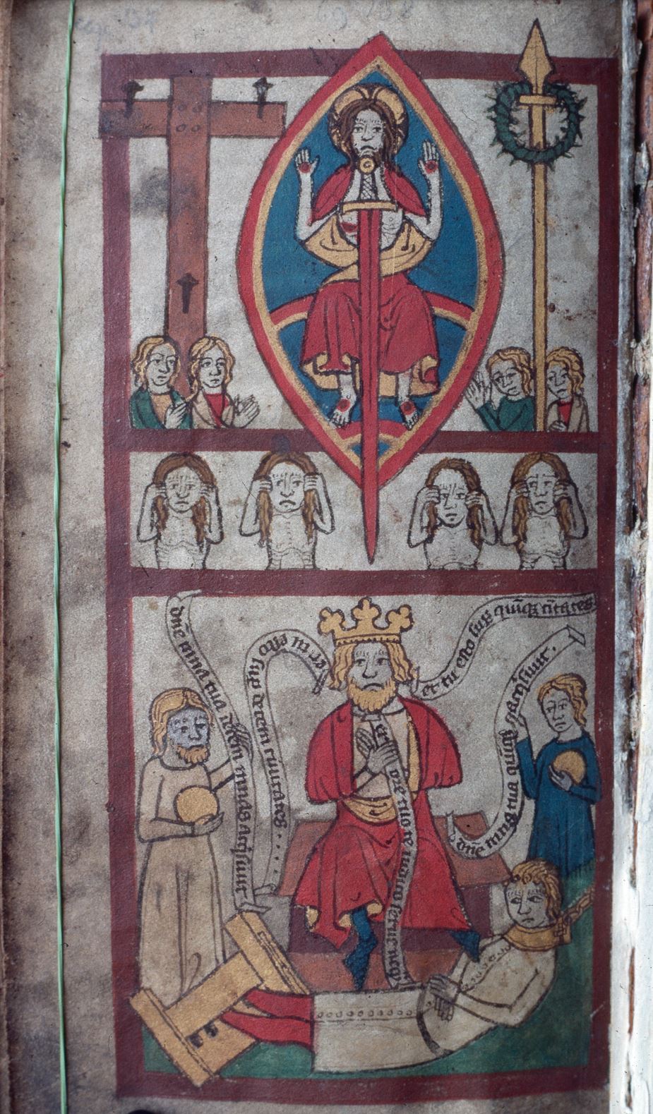 Speculum humanae salvationis 1350-1400 Cologne, Historisches Archiv, Best. 7020 W 105 p 138