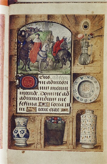 1470-90 Hours of Engelbert of Nassau Bodleian Douce 219 fol. 146r