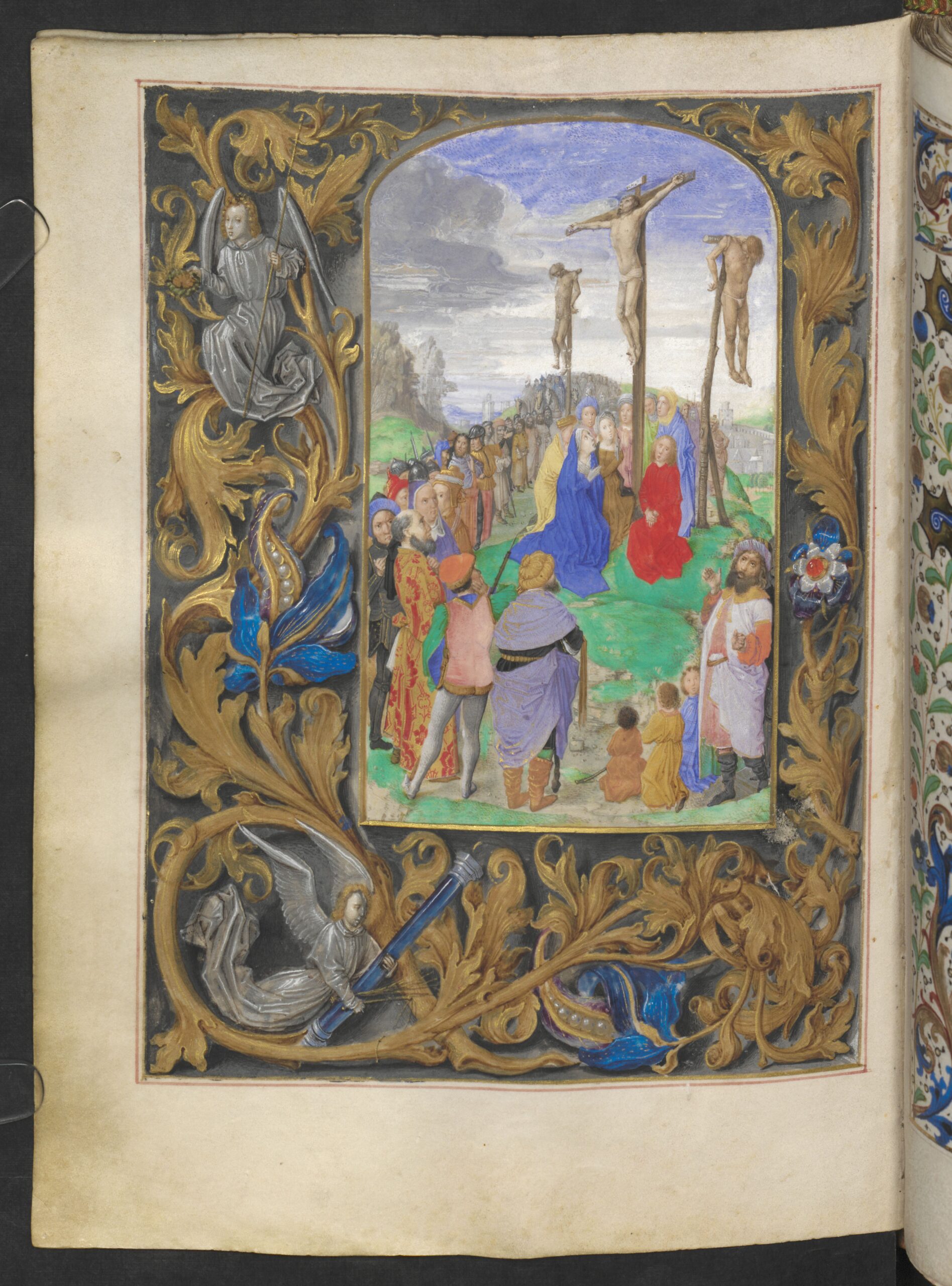 1477 Maitre viennois de Marie de Bourgogne Heures de Marie de Bourgogne ONL Codex vindobonensis 1857 Folio 99V