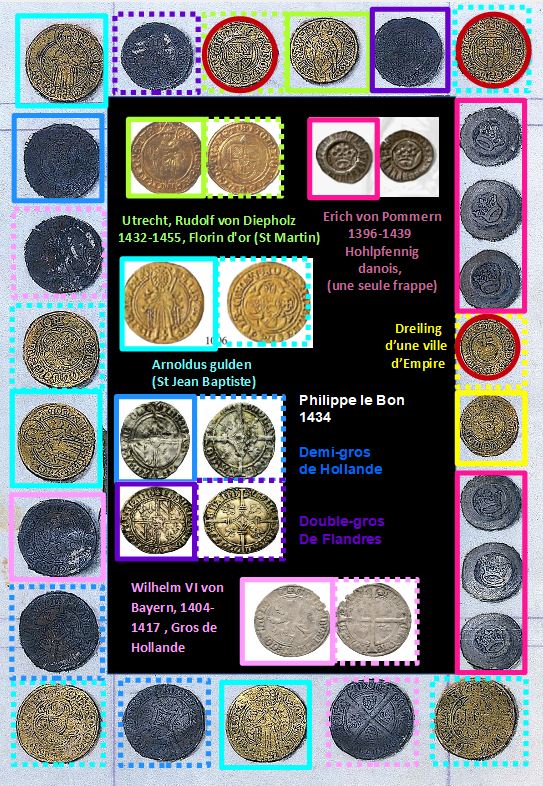 Heures de Catherine de Cleves ca. 1440 Morgan MS M.917-945, pp. 240-41 St Gregoire le Grand schema 1