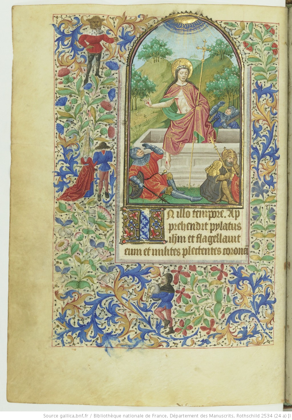 Livre d’heures (Paris, BnF. ms. Rothschild. 2534 fol 20v