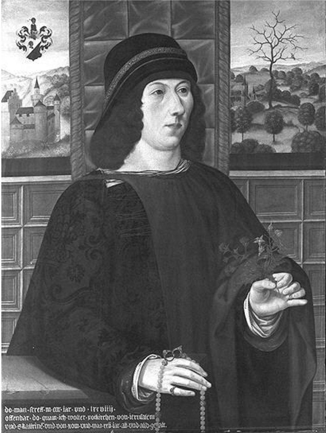 Walter Rotkirchen von 1479 copie de 1624 Wallraf-Richartz-Museum