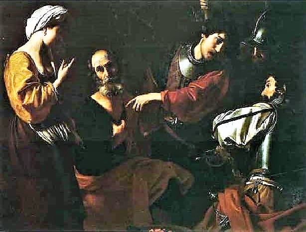 1625 ca tournier Negazione di San Pietro collezione Colnaghi